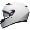 CASCO MOTO AGV K3 MONO BIANCO SETA