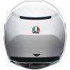 CASCO MOTO AGV K3 MONO BIANCO SETA