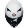 CASCO MOTO AGV K3 MONO BIANCO SETA