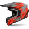 CASCO MOTO AIROH TWIST 3 DIZZY ARANCIONE FLUO OPACO