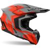 CASCO MOTO AIROH TWIST 3 DIZZY ARANCIONE FLUO OPACO