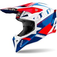 CASCO MOTO AIROH WRAAP FEEL BLU/ROSSO