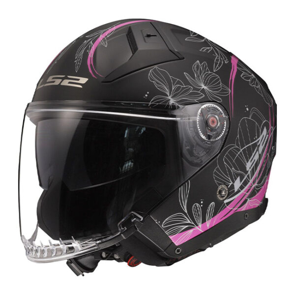 CASCO MOTO JET LS2 INFINITY II LOTUS