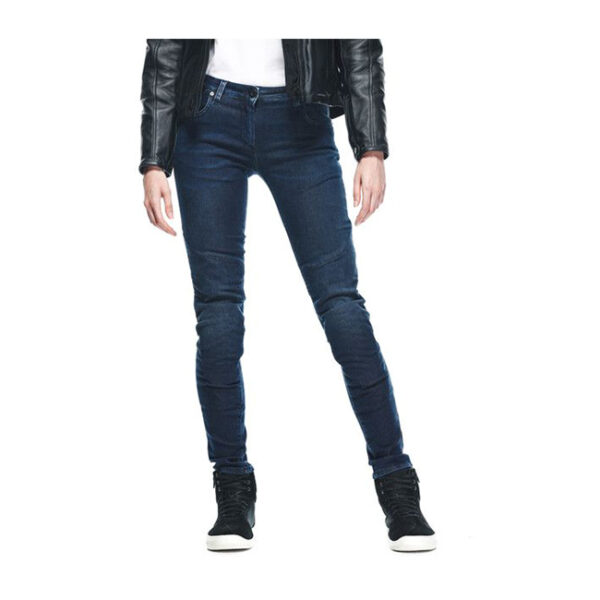 JEANS MOTO DONNA DAINESE DENIM BRUSHED SKINNY - immagine 3