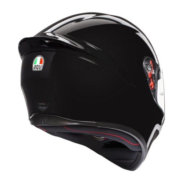 CASCO MOTO AGV K1 SOLID NERO - immagine 3