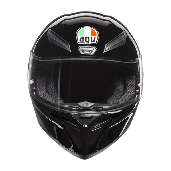 CASCO MOTO AGV K1 SOLID NERO - immagine 4