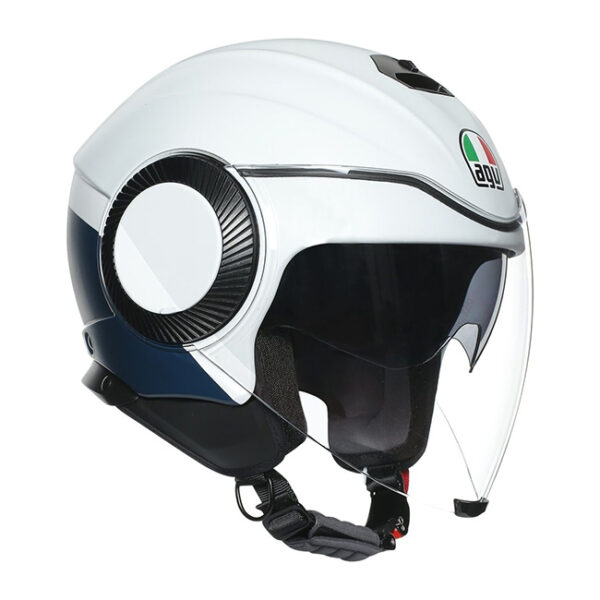 CASCO MOTO JET AGV ORBYT BLOCK MATT