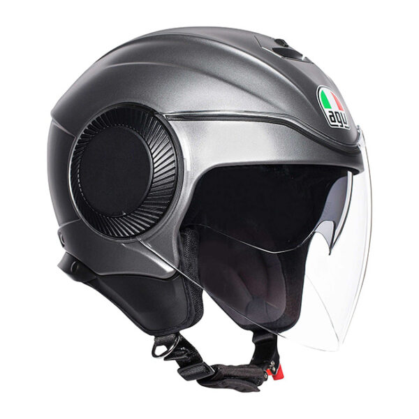 CASCO MOTO JET AGV ORBYT SOLID - immagine 2