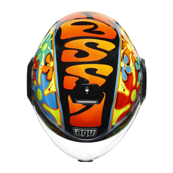 CASCO MOTO JET AGV ORBYT TOP VALENCIA 2003 - immagine 5