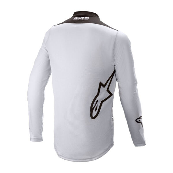 MAGLIA CROSS ALPINESTARS RACER SUPERMATIC BIANCO/NERO - immagine 2