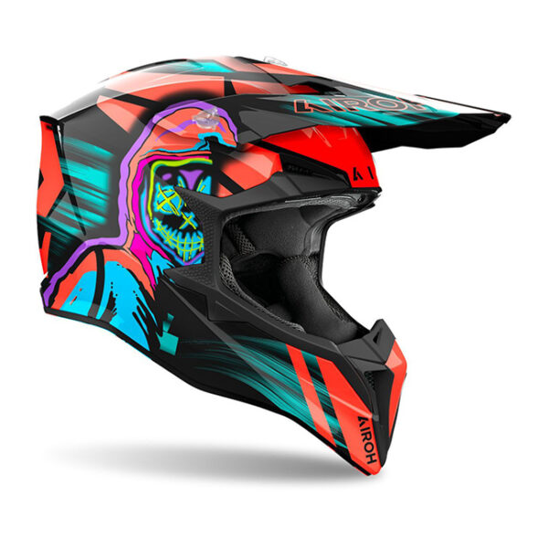 CASCO MOTO AIROH WRAAP CYBER