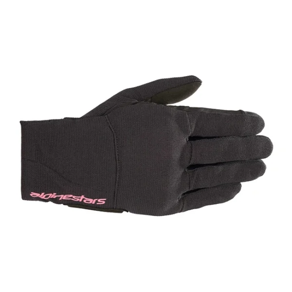 GUANTI MOTO DONNA ALPINESTARS REEF NERO/FUCSIA