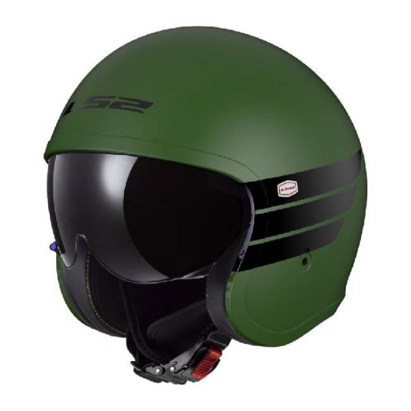 CASCO MOTO JET LS2 SPITFIRE II RETRO