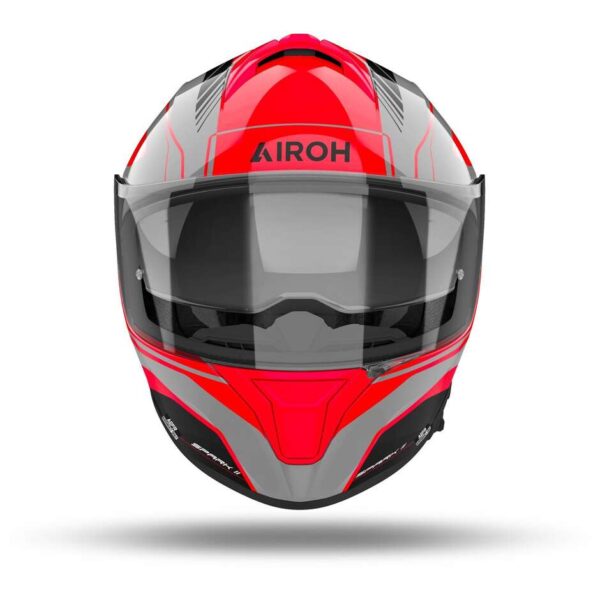 CASCO MOTO AIROH SPARK 2 CHRONO ARANCIO - immagine 4