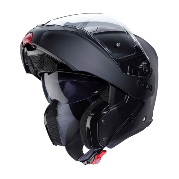 casco modulare caberg horus monocolore nero opaco