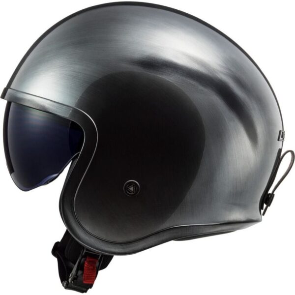 CASCO MOTO JET LS2 SPITFIRE II JEANS TITANIUM - immagine 5