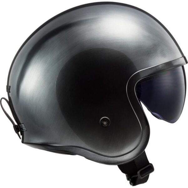 CASCO MOTO JET LS2 SPITFIRE II JEANS TITANIUM - immagine 2