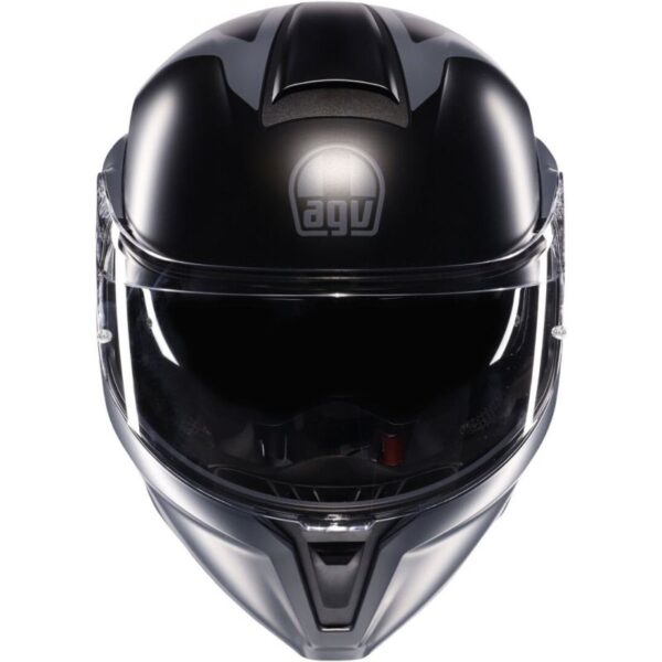 CASCO MOTO MODULARE AGV STREETMODULAR RESIA NERO OPACO/GRIGIO