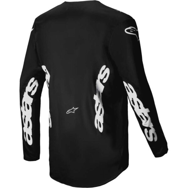 MAGLIA CROSS ALPINESTARS RACER GRAPHITE NERO/GRIGIO - immagine 2