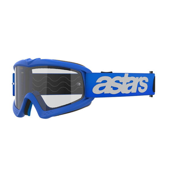 MASCHERA BAMBINO ALPINESTARS VISION YOUTH BLAZE BLU LENTE CHIARA